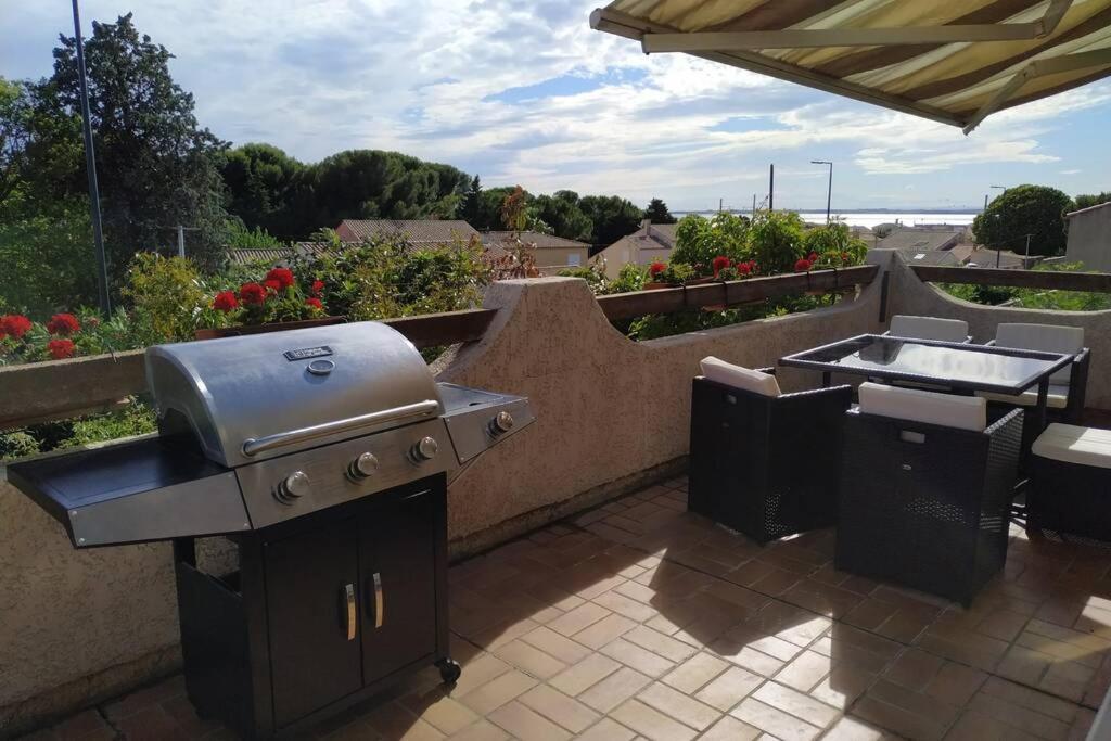 Appartement T3 Spacieux Avec Vue Sur L'Etang De Thau Au 1Er Etage D'Une Villa - Entree Independante 세테 외부 사진